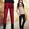 Children's Warm Trousers Winter Girls Plus Velvet Thickening Leggings Thicken Pants For Girl Skinny Girls Leggings