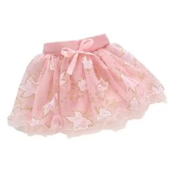 Cute Summer Baby Kids Girls Floral Bowknot Princess Skirt Party Tutu Skirt 1-4Y L07