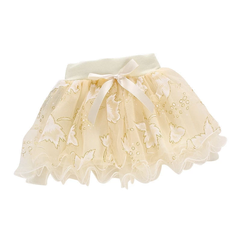 Cute Summer Baby Kids Girls Floral Bowknot Princess Skirt Party Tutu Skirt 1-4Y L07 - Image 5