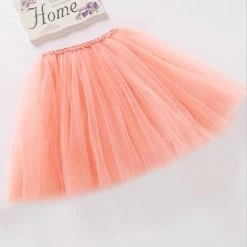 7 Colors Girls Skirts Princess Lovely Tutu Skirt 2-10Y Kids Summer Skirt Candy Color Short Girls Skirt