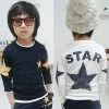 Kids Boy Toddler Baby Shirts Star Pattern Long Sleeve Tops T-shirt Spring Clothing