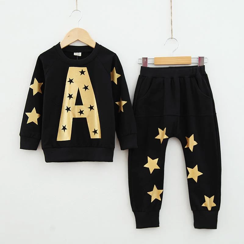 V-TREE Autumn Boys Clothing Set Fashion Brands Teenage Girls Boys Sport Set Cotton Kids Clothes Set Outerwear - Image 2