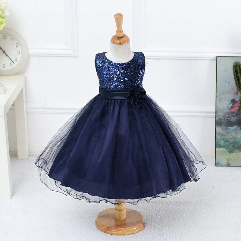 Summer Flower Girls Dress For Wedding And Party Infant Princess Girl Dresses Toddler Costume Baby Kids Clothes Robe Fille Z2