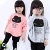 4-7Y Girls Girl Blouse For Girls Long Sleeve Shirts Spring & Autumn Fashion Shirt Kids Clothes