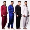 Mens Silk Satin Pajamas Set Pyjamas Set Pjs Sleepwear Loungewear