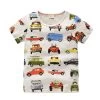 Children's T Shirt Boys T-shirt Baby Clothing Little Boy Tees Designer Cotton Cartoon Summer Shirt Dinosaur Brand