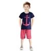 Boys Clothing Set Children Sport Suits Children's Clothing Sets For Kids Cotton Clothes Set Boy T-Shirt+ Short Pant CF101