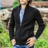 Cardigans Men Sweaters Knitwear Zipper Cardigan Top Brand Clothing Fashion Male Christmas Coat