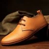 Fashion Genuine Leather Men Shoes Original Summer Flats Casual Breathable Oxfords Shoes For Men