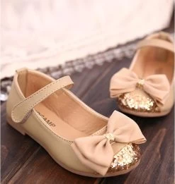 Fashion Designer Leather Children Sneaker Princess Girl Shoes Kids Sandals Discount Shoes (13-18.5cm) Chaussure Enfant