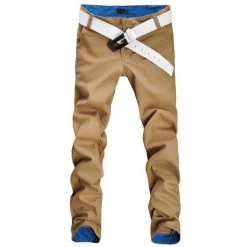 Men Pants Fashion Casual Pants Men High Cotton Mens Pants 12 Colors Size 28~36