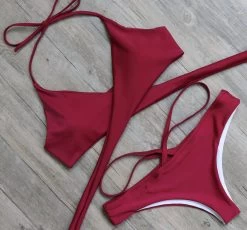 Swimwear Bandage Bikini Sexy Beach Swimwear Women Swimsuit Bathing Suit Brazilian Bikini Set Maillot De Bain Biquini
