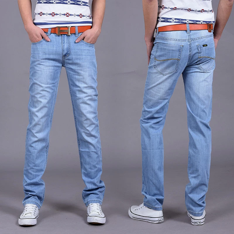 Fashion Utr Thin Retail Men's Spring And Summer Style Jeans Brand Denim Jeans High Leisure Casual Jeans