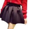 High Street Women Mini Skirt Ball Gown Underskirt High Waist Pleated Skirt For Girls