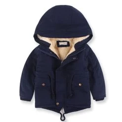 European Style Winter Boy Coat Children's Clothing Warm Trench Thickening Kids Coat Jacket