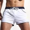 Men's Board Shorts Quick Dry Maillot De Bain Fitness Beach Men's Board Shorts Bermuda Fashion Lining Liner Sea Shorts