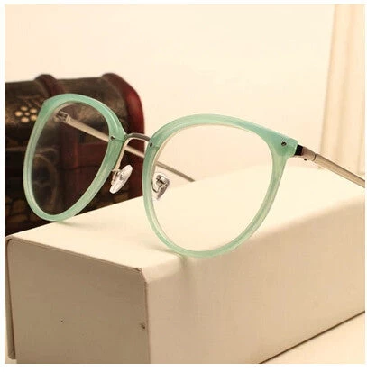 Vintage Decoration Optical Eyeglasses Frame Myopia Round Metal Men Women Unisex Spectacles Eye Glasses Eyewear