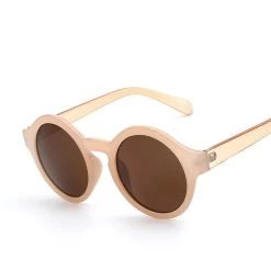 Round Circle Sunglasses Women Retro Vintage Sun Glasses For Women Designer Sunglasses Female