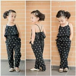 Girl Romper Summer Kids Baby Girls Clothes Sleeveless Dress Jumpsuit Trousers Outfits