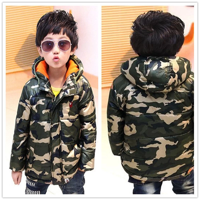 High Quality Winter Children Jackets For Kids Boy's Hooded Coats