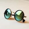 Fashion Glasses Women Men Fashion Retro Roundness Colours Sunglasses Summer 7 Colors Glasses