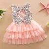 Infant Baby Girls Dress Kids Wedding Party Dresses Children Clothing