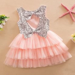 Infant Baby Girls Dress Kids Wedding Party Dresses Children Clothing