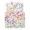 Girls Vests Children's Down Cotton Warm Vest Baby Girls Sweet Floral Waistcoat High Quality Kids Vest Outerwear 2-7 Years