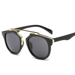High Women Brand Designer Sunglasses Round Mirrored Shades Cat Eye Glasses Ss206