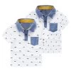 Summer Boys Short Sleeve T-Shirts For Children Printed T Shirt Kids Tops Tees Boys Polo Shirt Children Clothing CG072