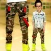 Autumn Teens Jeans For Boy Camouflage Baby Boys Jeans Pants Designer Kids Jean Children's Elastic Waist Denim Long Pant
