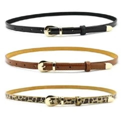 Belt For Women Thin Belt In Candy Color Accessory Fashionable Belt For Women