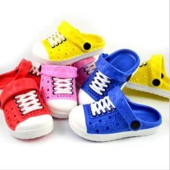 Summer Baby Boys Girls Sandals & Slippers Shoes Kids Comfortable Hollow Shoes Children Casual Beach Breathable Sandals