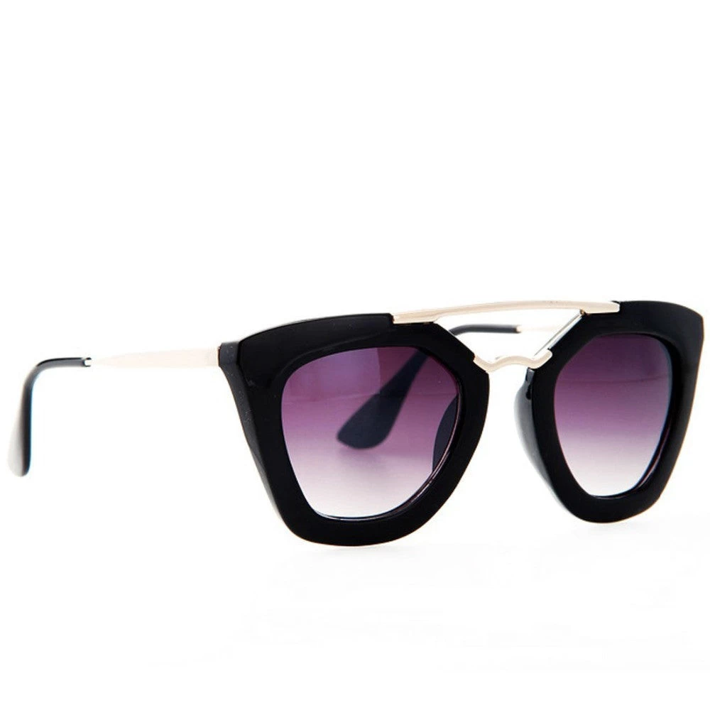 Vintage Design Sunglasses Women Selling Sun Glasses Metal Temple UV400 QC0132