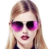 Real Polarized Men & Women Sunglasses Aviation Flash Mirrored Lens UV Protection Eyewear Female Pilots Sun Glasses #3025V