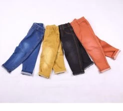 Kids 4 Colors Jeans Spring & Summer Style Fashion Denim Pants CottonTrousers For Baby Boys & Girls, MC117