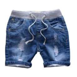 Ripped Jeans Shorts For Boy Summer Style Denim Boy's Panties Jeans Shorts For Children 18M-8T, SC014