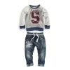 Children's Clothes Boys Cowboy Boy Clothing Sets Camouflage Trousers Virgin Suit