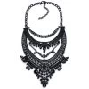 Necklaces Pendant Black Statement Bijoux Fashion Crystal Jewelry Choker Maxi Boho Vintage Jewelry