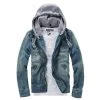 Casual Fashion Men's Denim Jacket Comfortable Male Cowboy Jacket Plus Size M-XXXL MWJ089