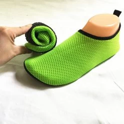 Women Men Flats Sandals Shoes Skid Swimming Shoe For Unisex Summer Beach Shoes Comfort Breathable Flat Mesh Men Shoes