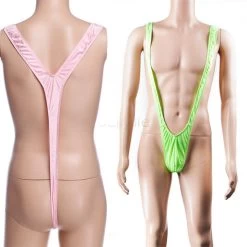 Popular Best Men Sexy Borat Mankini Costume Swimsuit Swimwear Thong 22