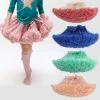 21 Colors Baby Girls Tutu Fluffy Chiffon Pettiskirts Baby Girls Princess Dance Party Tulle Tutu Skirt Petticoat 12M-8T