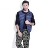 Arrival Men Sleeveless Jacket Winter Thick White Duck Down Vest Men Slim Men's Vest Waistcoat