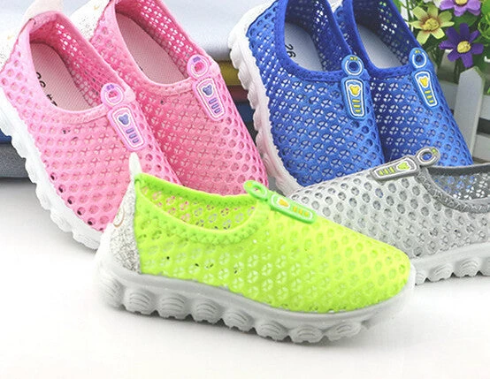 Summer Breathable Children Shoes Boys Girls Shoes Fashion Cut-outs Kids Sneakers Casual Boys Sneakers Soft Girls Sneakers