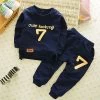 Winter Children Clothing Sets Boys Girls Keep Warm Long Sleeve Sweaters+Pants Kids Clothes Sports Suit For Girls