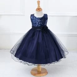 3-15Y Girls Dresses Children Ball Gown Princess Wedding Party Dress Girls Summer Party Clothes