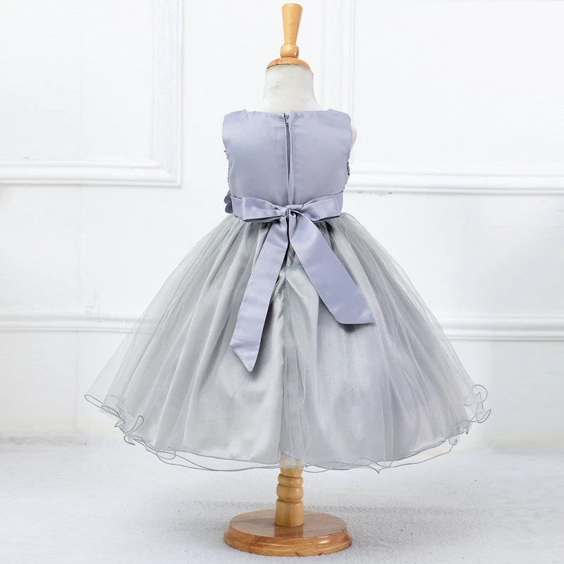 3-15Y Girls Dresses Children Ball Gown Princess Wedding Party Dress Girls Summer Party Clothes - Image 2