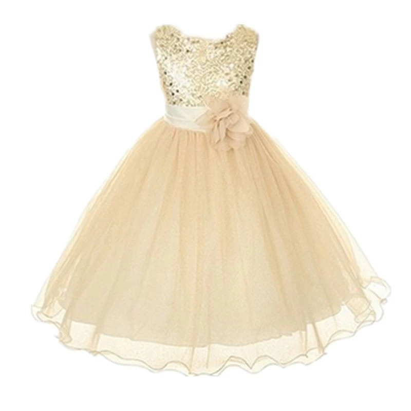 3-15Y Girls Dresses Children Ball Gown Princess Wedding Party Dress Girls Summer Party Clothes - Image 4