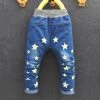 Cartoon Fashion Character Children Kid Baby Boy Girl Jeans Pants